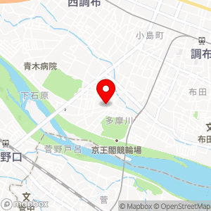 タイムズ 調布多摩川第6の地図