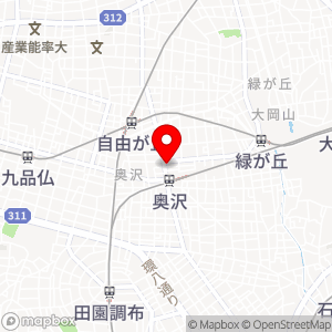 セブン-イレブン 世田谷奥沢2丁目店の地図