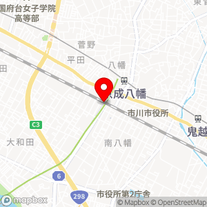 三井のリパーク 本八幡駅前第5の地図
