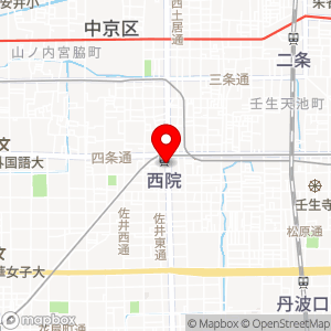 タイムズ 西院駅前の地図