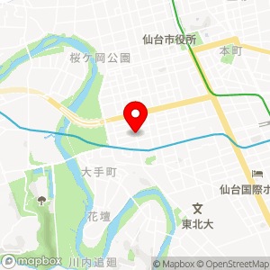 三井のリパーク 仙台大町2丁目第3の地図