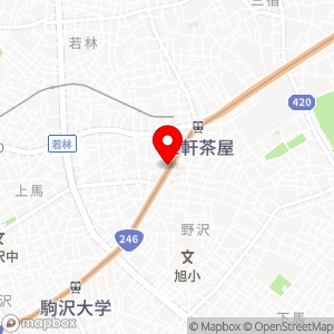ローソン 世田谷三軒茶屋二丁目店の地図