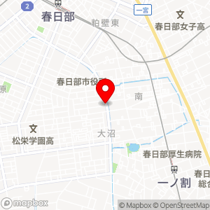 ララ・ドリーム 春日部中央店の地図