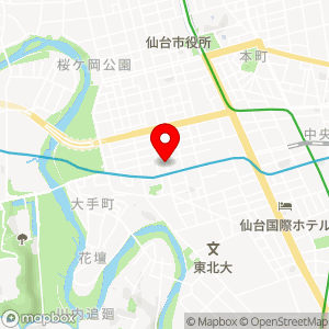三井のリパーク 仙台大町2丁目第2の地図