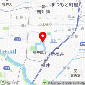 三井のリパーク 福井県庁北の地図