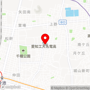 名鉄協商パーキング 上野3丁目の地図