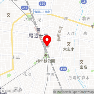 名鉄協商パーキング 一宮栄4丁目第3の地図