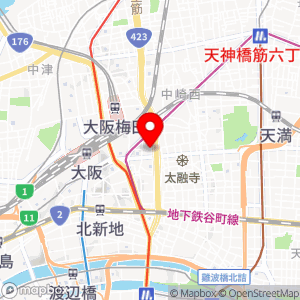 セブン-イレブン ハートインヴィアイン梅田店の地図