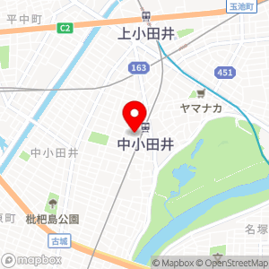 ファミリーマート 中小田井二丁目店の地図