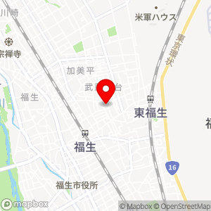 福生第１２駐車場の地図