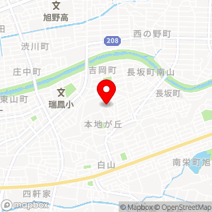 【35棟南】本地荘駐車場の地図