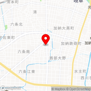 ファミリーマート 岐阜六条店の地図
