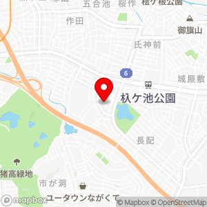 三井のリパーク 長久手根の神の地図