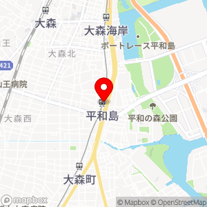 京急ストア 平和島店の地図