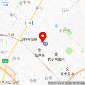 ファミリーマート 坂戸千代田一丁目店の地図