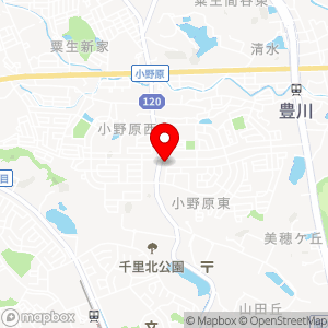 関西スーパー 小野原店の地図