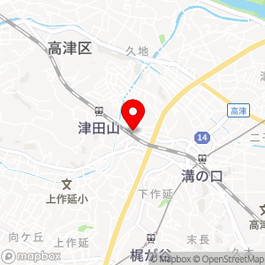 セブン-イレブン 川崎津田山店の地図
