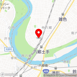 タマパーク 西六郷駐車場の地図
