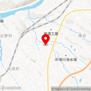 バロー 中津川東店の地図