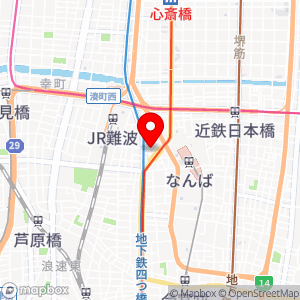 スペース24 難波第5の地図