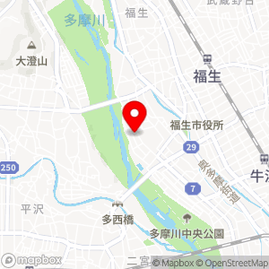 セブン-イレブン 福生北田園2丁目店の地図