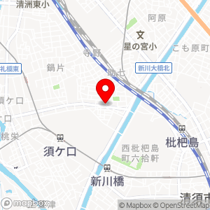 ローソン 清須助七店の地図
