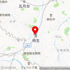 相鉄ローゼン 柿生店の地図