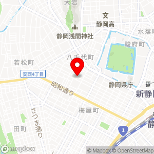 タイムズ 静岡茶町の地図