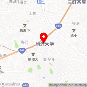 ファミリーマート 駒沢自由通り店の地図