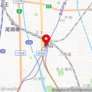 三井のリパーク 金山第7の地図