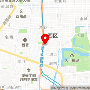 名鉄協商パーキング 城西3丁目第2の地図