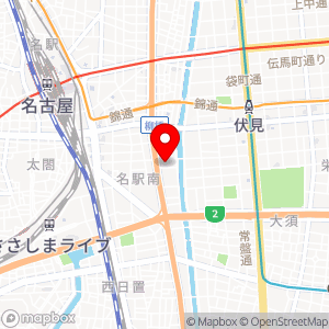 トラストパーク 名駅南2丁目の地図