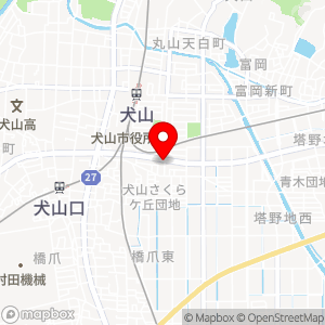 秀英予備校 犬山駅前校駐車場の地図