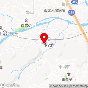K's PARK 仏子の地図