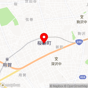 タイムズ 桜新町1丁目の地図