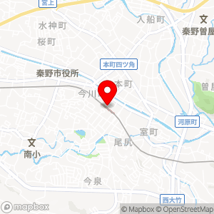 Odakyu OX 秦野店の地図