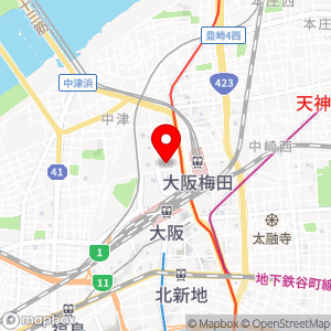 ファミリーマート 北梅田店の地図