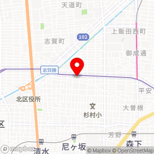 ローソン 志賀本通店の地図