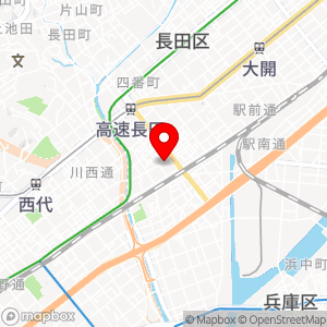 サンディ 長田菅原店の地図