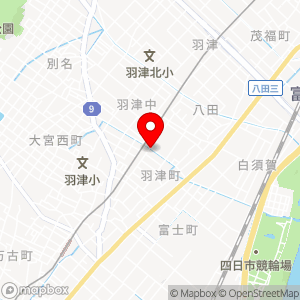 ホワイト急便 霞ヶ浦駅前店（四日市市）の地図