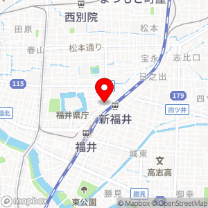 名鉄協商パーキング 福井城町第4の地図