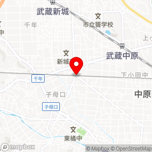 三井のリパーク 川崎下新城2丁目第2の地図