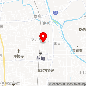 三井のリパーク 草加住吉1丁目第2の地図
