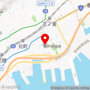 ファミリーマート 三宮京町店の地図