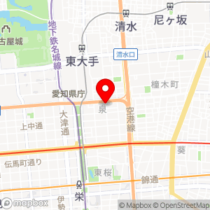 名鉄協商パーキング 泉1丁目第7の地図