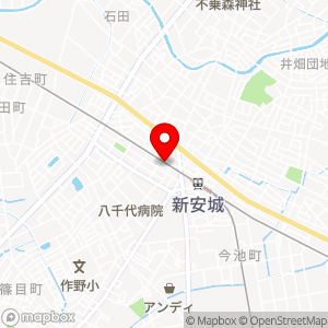 名鉄協商パーキング 新安城駅西の地図