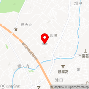 サニーハイム駐車場の地図