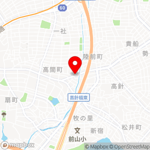 名鉄協商パーキング 高間町の地図