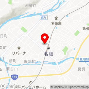 三交の駐ing 名張駅前の地図