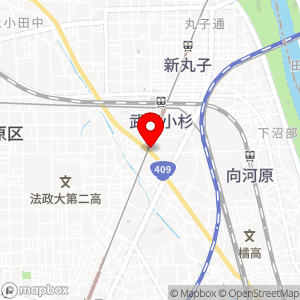 東急ライファ 武蔵小杉コインパーキングの地図